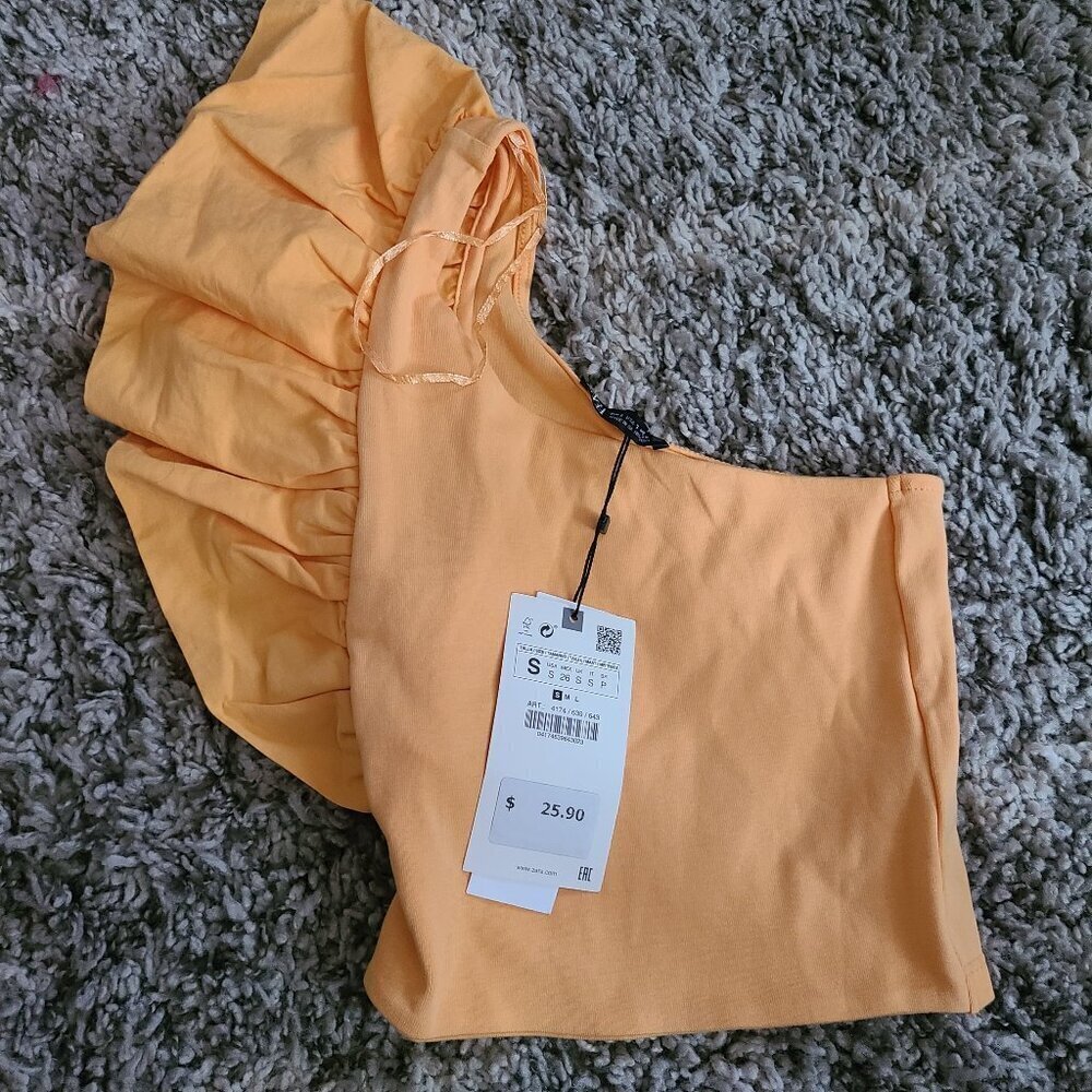 ZARA WOMEN CROP TOP SIZE S 4174/639/643